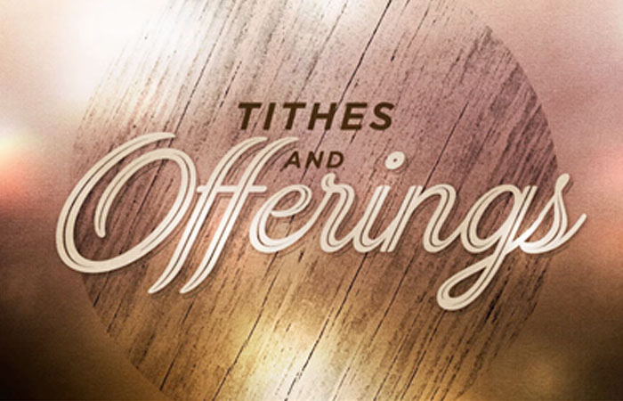 tithes & offerings